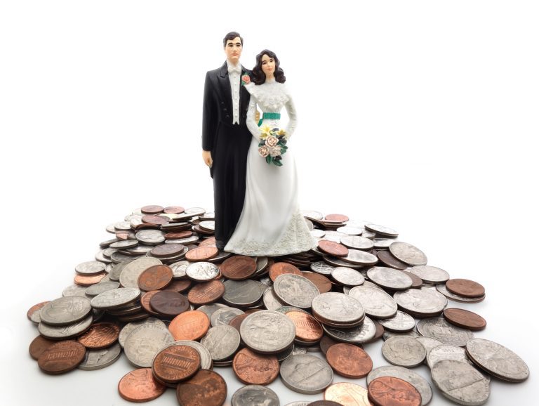 Spending on a wedding