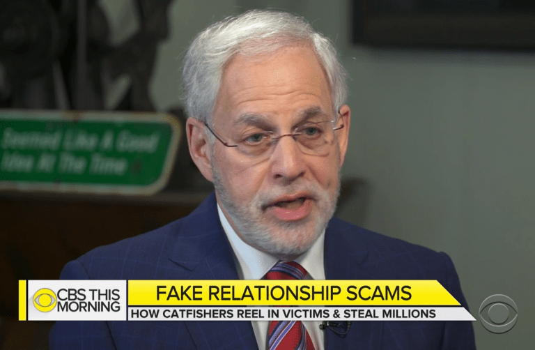 Adam Levin discusses the “Emotional Terrorism” of Catphishing with CBS News