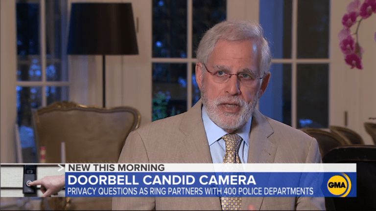 Adam Levin on Good Morning America About Ring’s Partnership with Police Departments